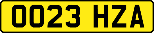 OO23HZA