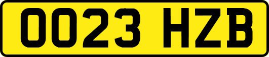 OO23HZB