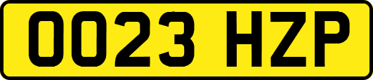 OO23HZP