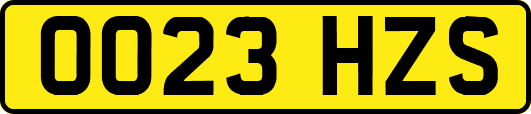 OO23HZS