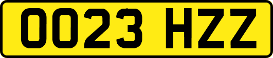 OO23HZZ