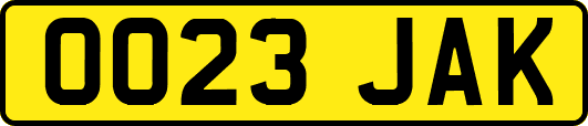 OO23JAK