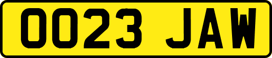 OO23JAW