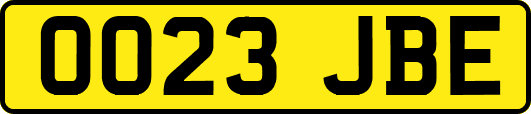 OO23JBE