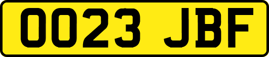 OO23JBF
