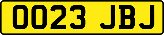 OO23JBJ