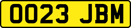 OO23JBM