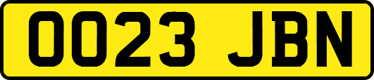 OO23JBN