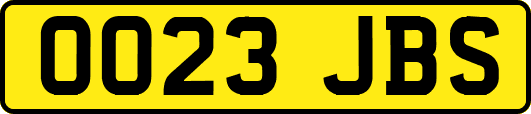 OO23JBS