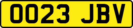 OO23JBV