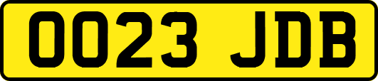 OO23JDB