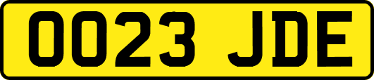 OO23JDE