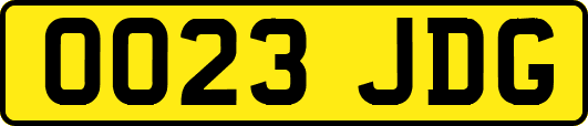 OO23JDG