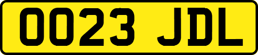 OO23JDL