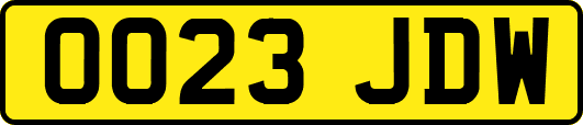 OO23JDW