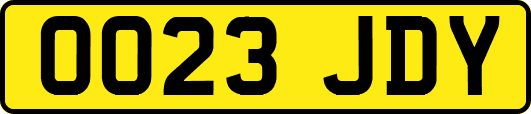 OO23JDY