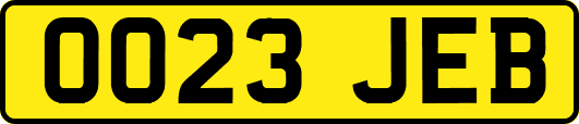 OO23JEB