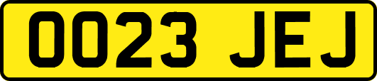 OO23JEJ