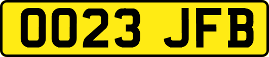 OO23JFB