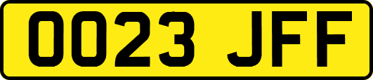 OO23JFF