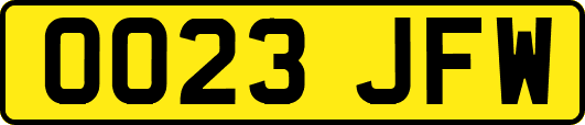 OO23JFW