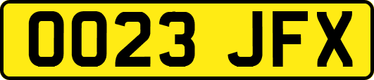 OO23JFX