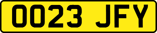 OO23JFY