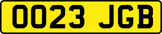 OO23JGB