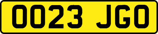 OO23JGO