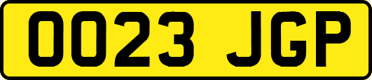 OO23JGP
