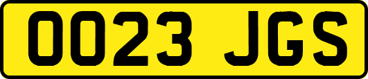 OO23JGS