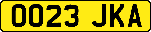 OO23JKA