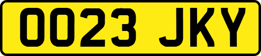 OO23JKY