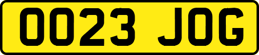 OO23JOG