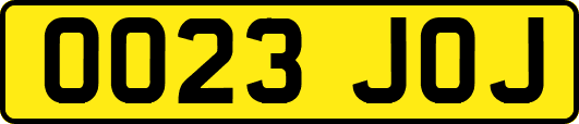 OO23JOJ