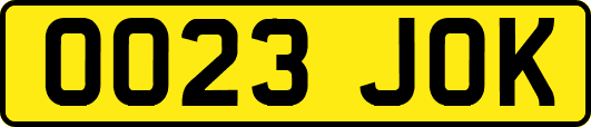 OO23JOK