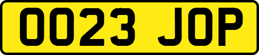 OO23JOP