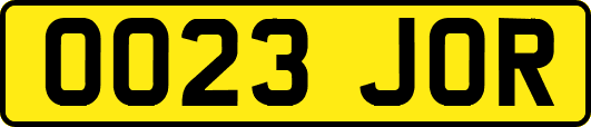 OO23JOR