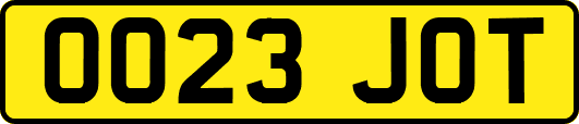OO23JOT