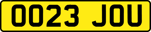 OO23JOU