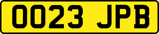 OO23JPB