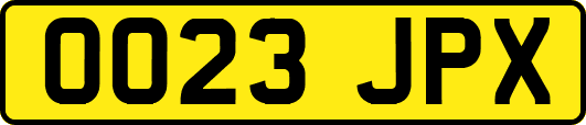 OO23JPX