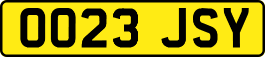 OO23JSY