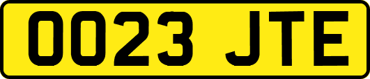 OO23JTE