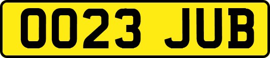 OO23JUB
