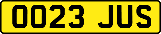 OO23JUS