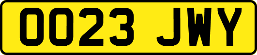 OO23JWY