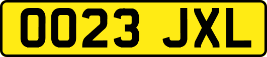 OO23JXL