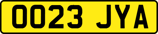OO23JYA