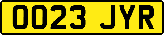OO23JYR
